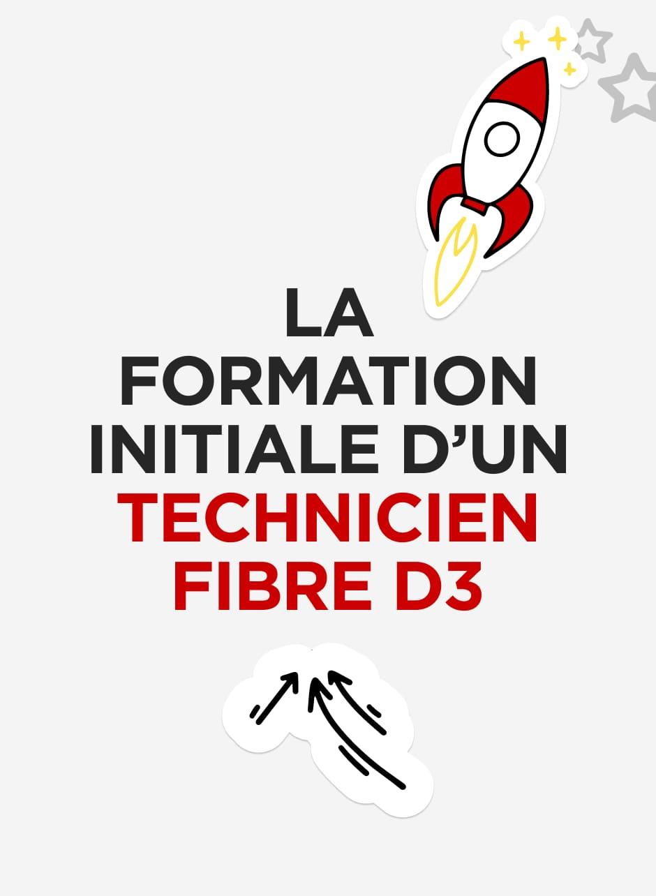 Le parcours de formation initiale d'un technicien fibre